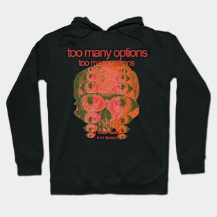 Weirdcore Aesthetic Skull Hoodie